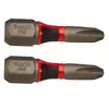 zestaw 2 szt. końcówek udarowych 1/4" Philips PH2 SLIM, 25mm, Impact PREMIER MAKITA [E-03143]