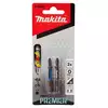 zestaw 2 szt. końcówek udarowych 1/4" Pozidrive PZ1/50mm, Impact PREMIER MAKITA [E-03296]