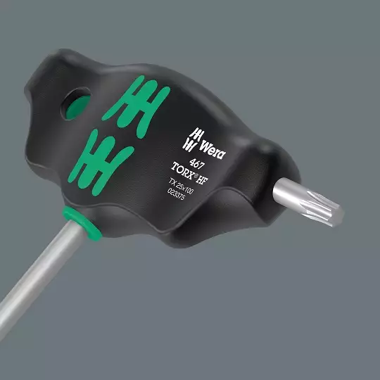 zestaw 7 szt. wkrętaków Torx z rękojeścią poprzeczną, 467/7 HF set 1, WERA [05023452001]