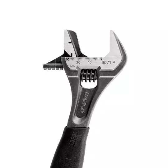 klucz nastawny szwedzki 158mm 6" z dwukierunkową szczęką 21mm Ergo Bahco [9070 P]