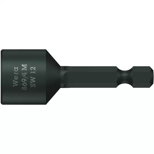 końcówka nasadowa z magnesem 1/4" do śrub 12/50mm, Wera [05060427001]
