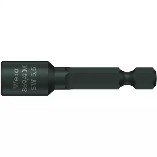 końcówka nasadowa z magnesem 1/4" do śrub 5,5/50mm Wera [05060420001]