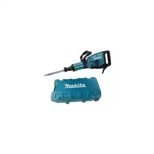 młot wyburzeniowy 1510W/25,5J  mocowanie na sześciokąt 30mm, Makita [HM1307C] + wkrętak akumulatorowy 1/4", 3,6V [DF001DW] + polar z logo [R-0315]