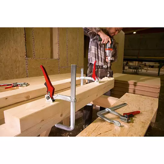 ścisk ślusarski dźwigniowy stalowy 600x120mm Bessey [GH60]