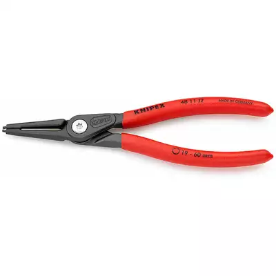 szczypce do pierścieni Segera wewnętrzne, proste, zakres 12-25mm, KNIPEX [48 11 J1]