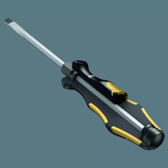 wkrętak do pobijania do śrub płaskich 1,2x7,0x125mm Wera [05018266001]