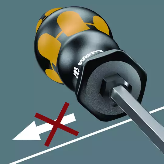 wkrętak do pobijania do śrub płaskich 1,2x7,0x125mm Wera [05018266001]