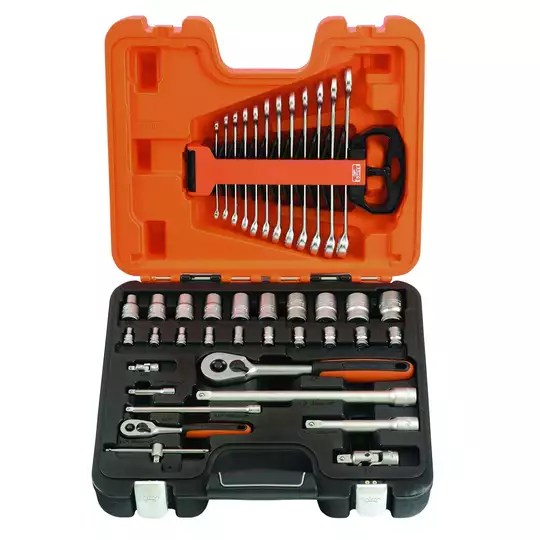 zestaw narzędzi 1/4" i 1/2''  BAHCO  [S410]