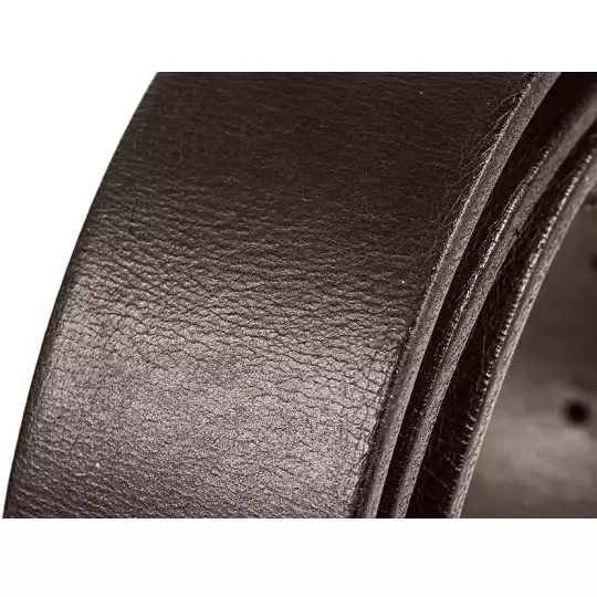 PASEK SKÓRZANY BRĄZOWY Z LOGO MAKITA [E-05387] ROZMIAR L