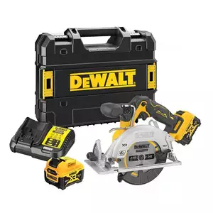 akumulatorowa pilarka tarczowa 140mm, 12V XR DeWalt [DCS512P2-QW] 2x5,0Ah, Li-Ion