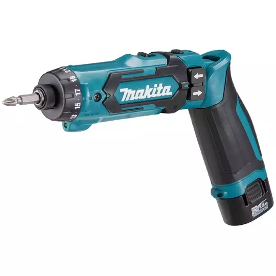 akumulatorowa wiertarko-wkrętarka 7,2V Makita [DF012DSE] 2x1,5Ah, Li-Ion