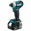 akumulatorowa wkrętarka/zakrętarka udarowa 1/4'', 18V Makita [DTD157RFJ] 2x3,0Ah, Li-Ion
