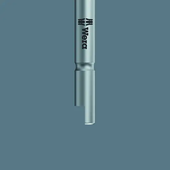 końcówka Halfmoon 4mm do wkrętów z gniazdem TORX PLUS®, rozmiar  1 IP/44mm, Wera [05135230001]