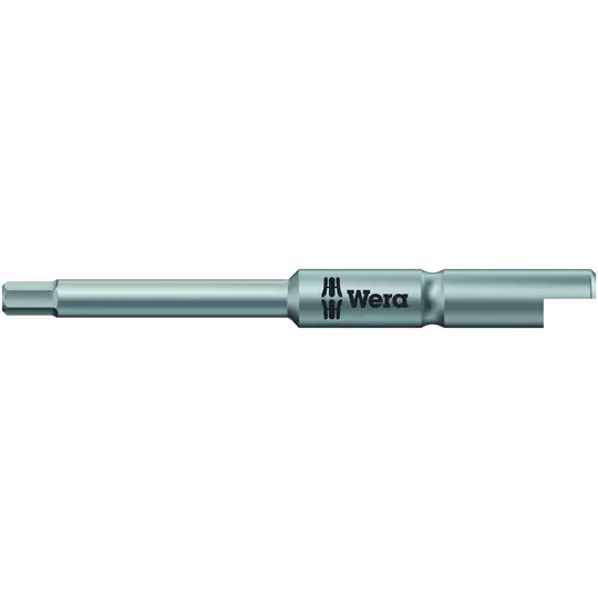 końcówka Halfmoon 4mm do wkrętów z gniazdem imbusowym, rozmiar HEX 1,5x44mm, Wera [05135268001]