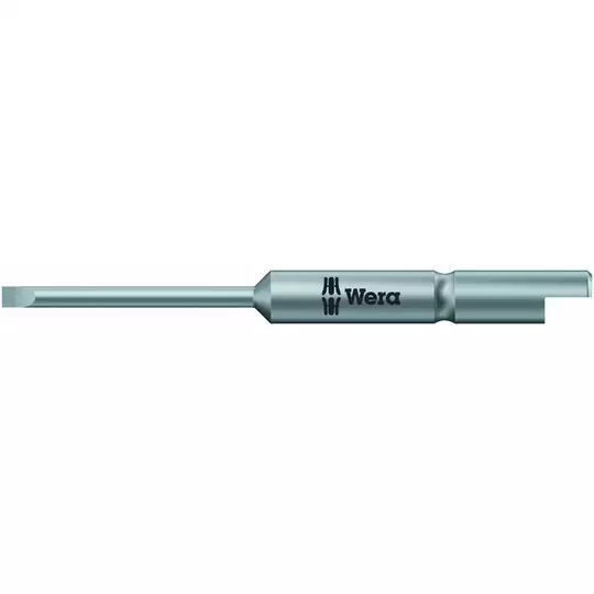 końcówka Halfmoon 4mm do wkrętów z gniazdem płaskim, rozmiar 0,23x1,5x44mm, Wera [05135265001]