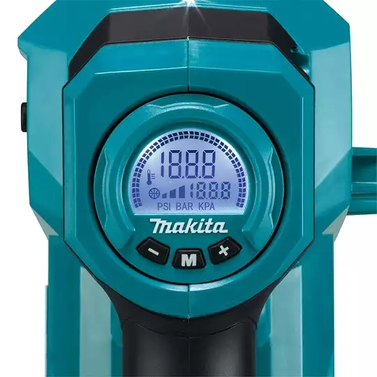 minikompresor 22 l/min zasilany z akumulatora 18V Makita [DMP181Z] Li-Ion
