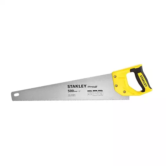 piła ręczna płatnica, 500mm, 7 zębów/cal, SharpCut, Stanley [STHT20367-1]