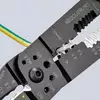 szczypce do zagniatania, zakres 0,5-6mm², Knipex [97 22 240]