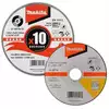 tarcza do cięcia metalu INOX 125/22,23/1,2mm, Makita [D-18770-10] 10 sztuk