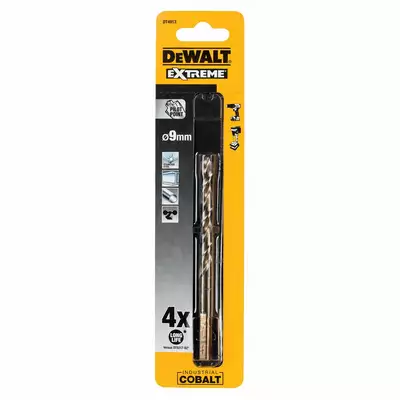 wiertło Cobaltowe do metalu HSS-Co Extreme, 9,0mm DeWalt [DT4913-QZ]