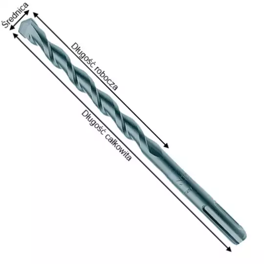 wiertło do betonu SDS+, 10x260/200mm MAKITA [D-00197]