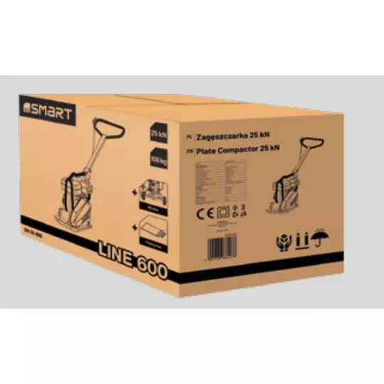 zagęszczarka spalinowa LINE 665 firmy 365 SMART [SM-03-665], siła zagęszczania 25kN