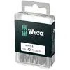 zestaw 10szt. końcówek 1/4" do wkrętów z gniazdem TORX-Plus, rozmiar TX20/25mm, Wera [05072408001]