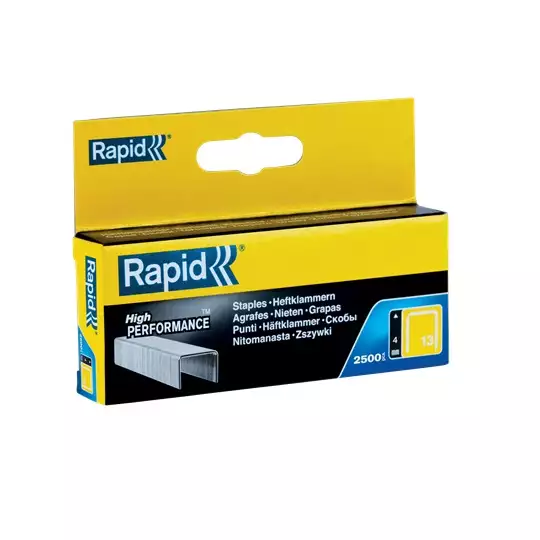 zszywki High Performance nr 13, długość 4 mm, 2500 szt. Rapid [11825725]