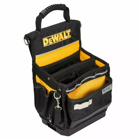 Miękki organizer narzędziowy z wytrzymałą wodoodporną podstawą kompatybilną z walizkami TStak Dewalt [DWST83541-1]
