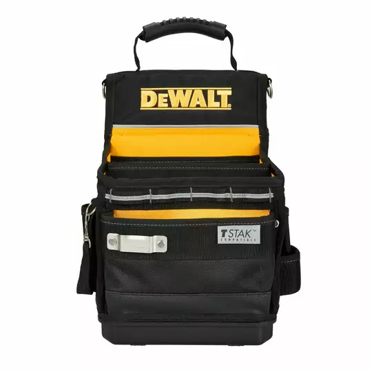 Miękki organizer narzędziowy z wytrzymałą wodoodporną podstawą kompatybilną z walizkami TStak Dewalt [DWST83541-1]