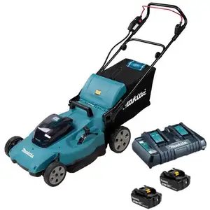 akumulatorowa kosiarka do trawy 2x18V, 53cm, 70l Makita [DLM538CT2] 2x5,0Ah