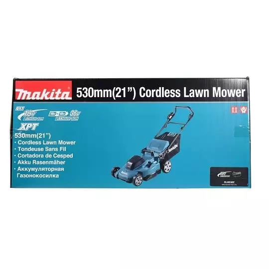 akumulatorowa kosiarka do trawy 2x18V, 53cm, 70l, Makita [DLM538Z] Li-Ion, LXT