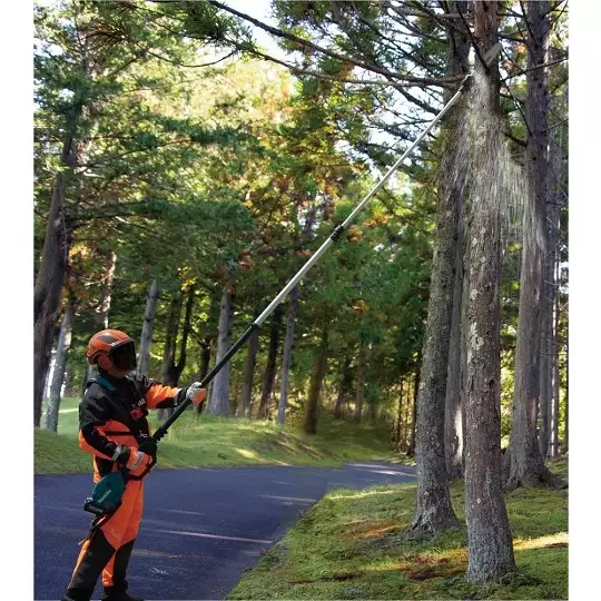akumulatorowa piła łańcuchowa na wysięgniku, 30 cm, 40V max XGT, Makita [UA004GM101] 4,0Ah, Li-Ion, uprząż