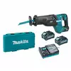 akumulatorowa piła szablasta 40V max XGT Makita [JR002GM201] 2x4,0Ah, Li-Ion