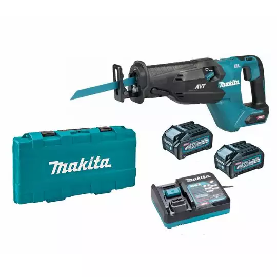 akumulatorowa piła szablasta 40V max XGT Makita [JR002GM201] 2x4,0Ah, Li-Ion