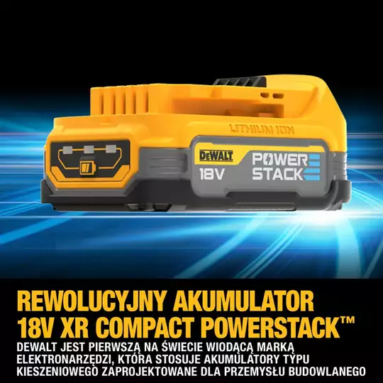 akumulatorowa pilarka tarczowa 76mm, 18V Li-lon 2x1,7Ah, serii XR, DeWALT [DCS438E2T-QW]