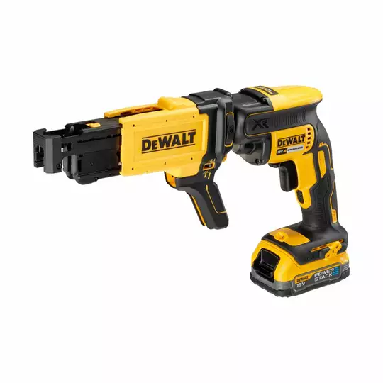 akumulatorowa wkrętarka do płyt G-K XR 18V Li-Ion 1,7Ah POWERSTACK DeWalt [DCF620E1K-XJ]