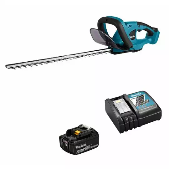 akumulatorowe nożyce do żywopłotu 18V Makita [DUH523RF] 3,0Ah, Li-Ion, długość cięcia 52cm