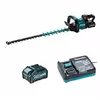 akumulatorowe nożyce do żywopłotu 40V max, długość ostrza 75 cm, Makita [UH005GM201] 2x4,0Ah, Li-Ion, XGT
