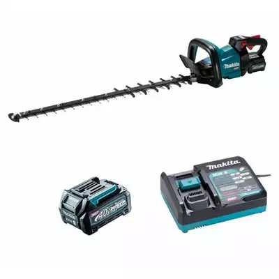 akumulatorowe nożyce do żywopłotu 40V max, długość ostrza 75 cm, Makita [UH007GD201] 2x2,5Ah, Li-Ion, XGT