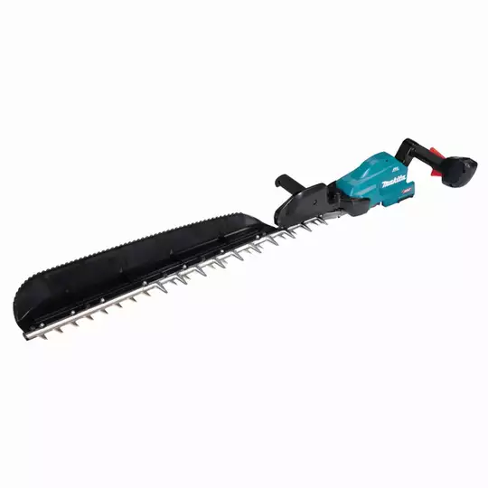 akumulatorowe nożyce do żywopłotu z listwą na ścinki, 40V max, długość ostrza 75 cm, Makita [UH014GZ] Li-Ion, XGT