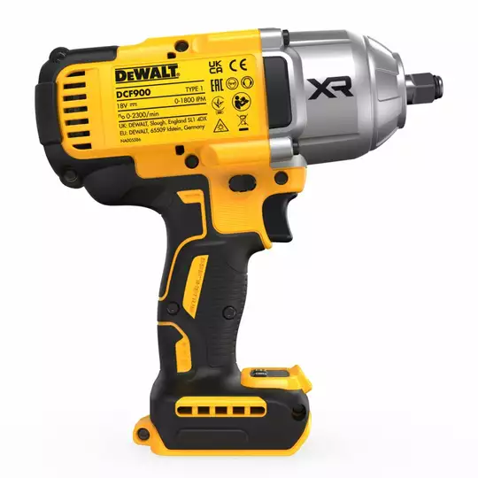 akumulatorowy klucz udarowy 1/2", 1355Nm 18V Li-lon DeWalt [DCF900NT-XJ]