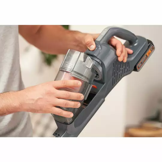 akumulatorowy odkurzacz pionowy 2w1, 18V, Black+Decker [BHFEA18D1-QW] 2,0Ah, Li-Ion