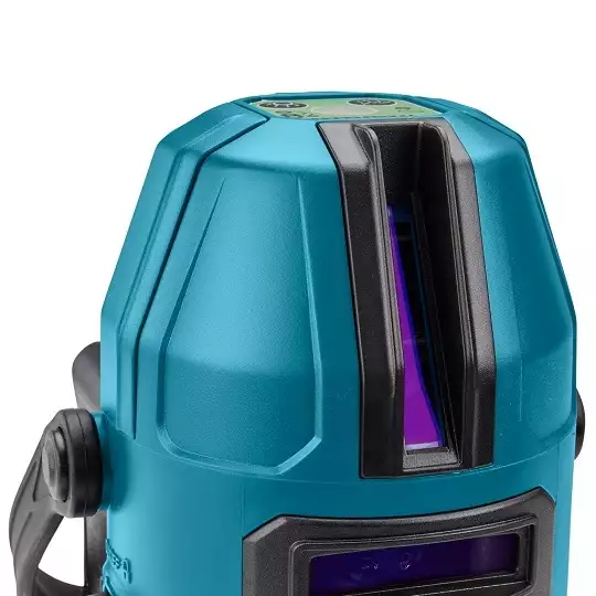 akumulatorowy, samopoziomujący laser krzyżowy z wiązką zieloną, 12V max, Makita [SK10GDZ] Li-Ion