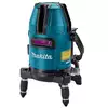 akumulatorowy, samopoziomujący laser wielowiązkowy z wiązką zieloną, 12V max, Makita [SK40GDZ] Li-Ion