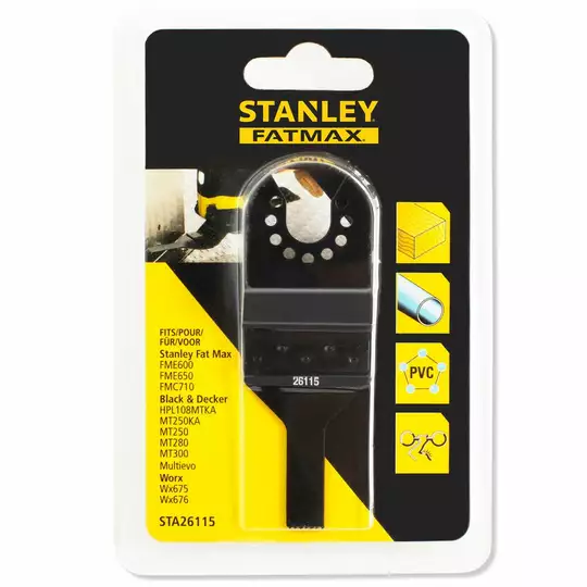 brzeszczot do narzędzi wielofunkcyjnych, 43x10mm, do precyzyjnego cięcia drewna i PCV, DeWALT [DT20706-QZ] (1)