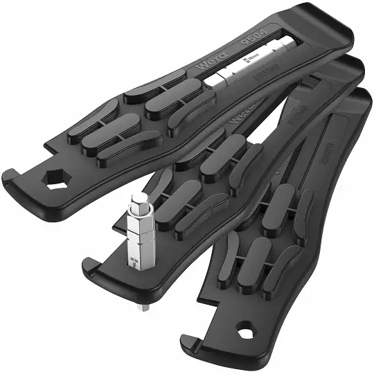 dźwignie / łyżki do opon rowerowych z 2 szt. końcówek 4 w1, Bicycle Set 15, Wera [05004182001]