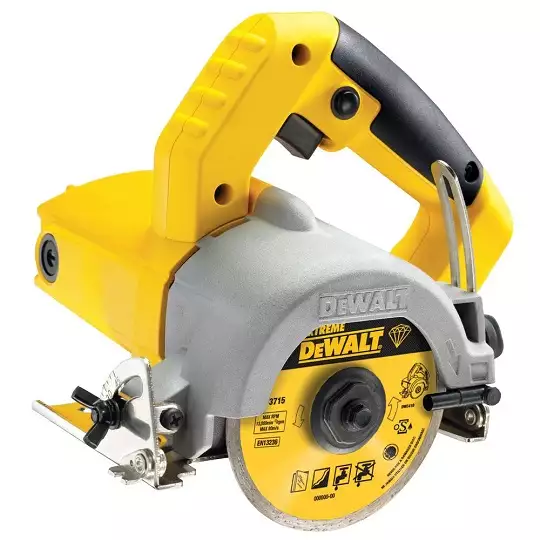 elektryczna przecinarka do płytek ceramicznych na mokro z tarczą 110mm, 1300W, DeWalt [DWC410-QS]