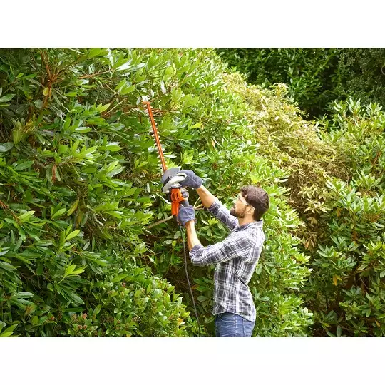 elektryczne nożyce do żywopłotu 60cm, 600W Black+Decker [BEHTS501-QS]
