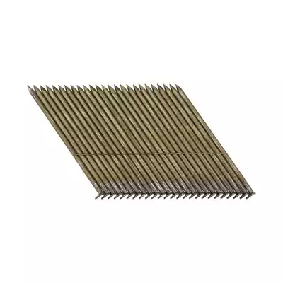 gwoździe do gwoździarek do drewna, gładkie ze ściętym łbem, łączone drutem, 31 x 90mm, 34º, DeWALT [DNW3190E]